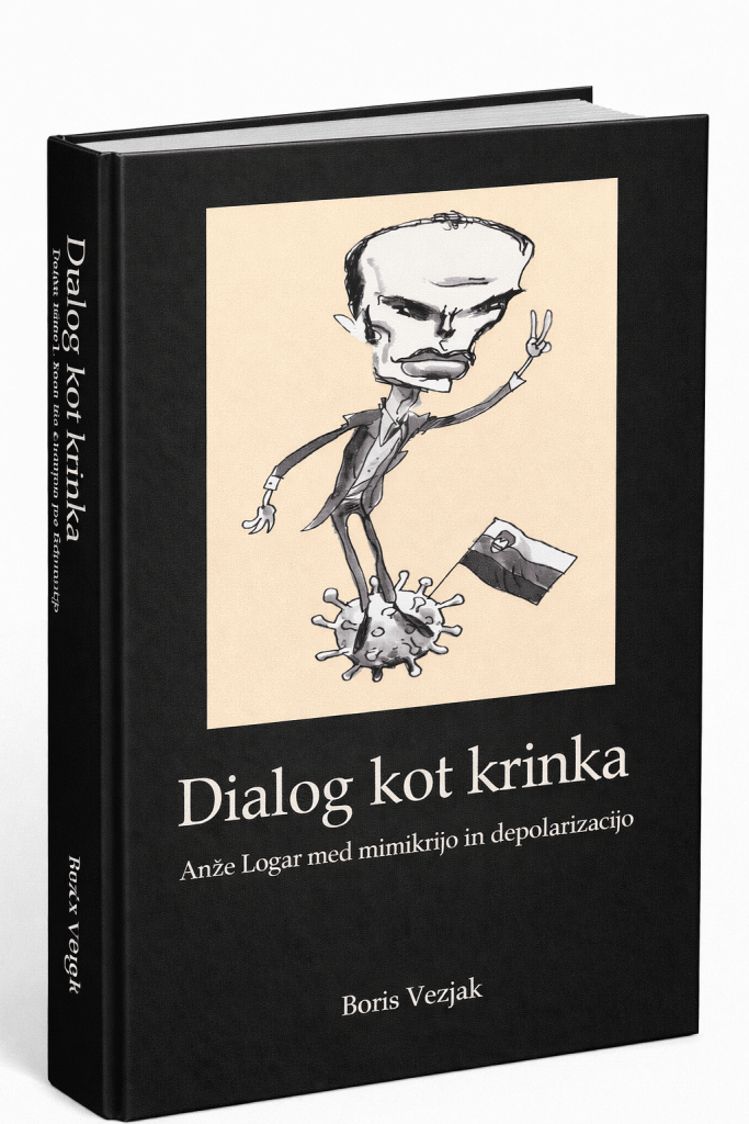 Image for Izšla je knjiga Dialog kot krinka: Anže Logar med mimikrijo in depolarizacijo